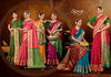 Ruhanikaa Vol 4 By Saroj Soft Organza Designer Sarees Wholesale Clothing Suppliers In India